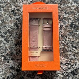 Tory Burch Blush Leather Watch Band NWT